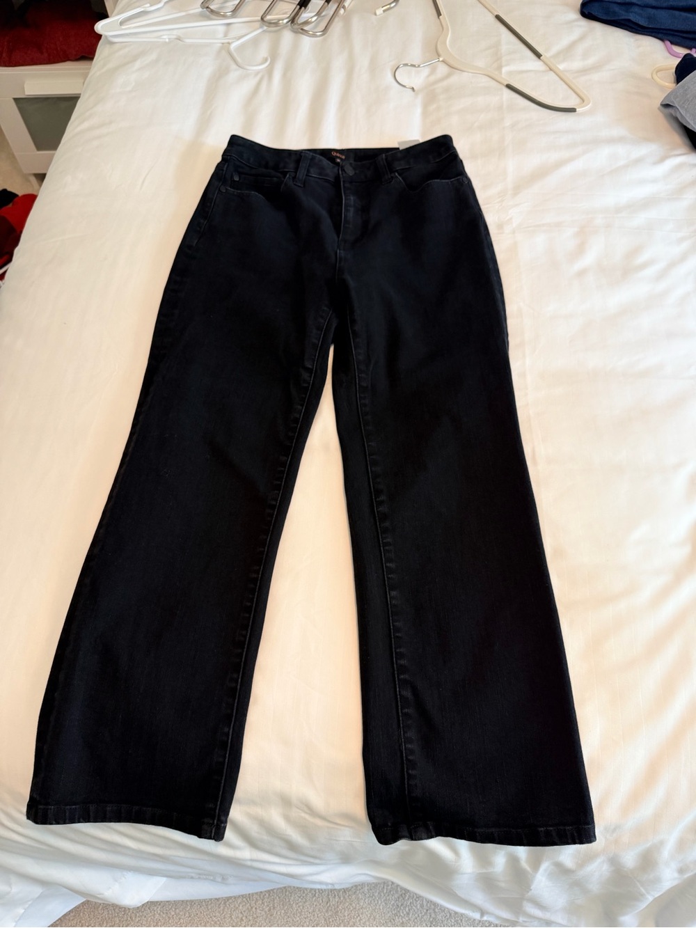Women’s Quince Black Straight Leg Jeans